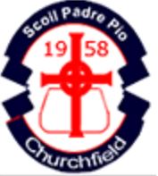 Scoil Padre Pio Crest